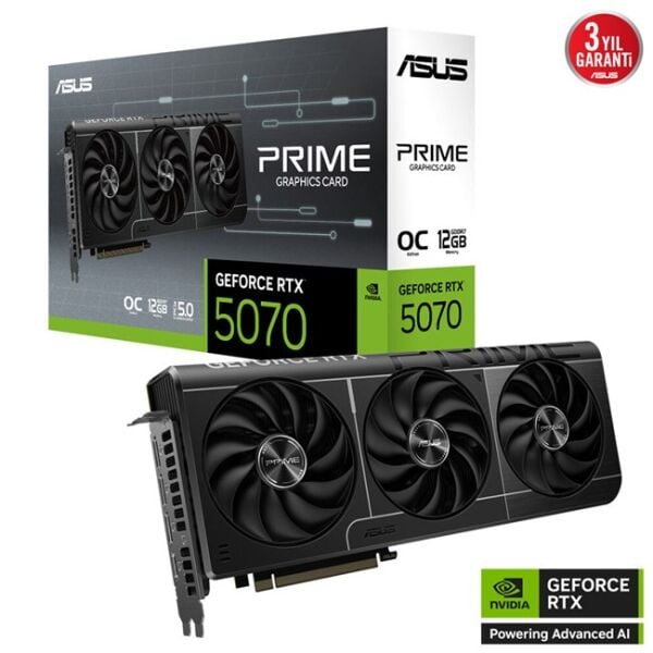 Asus GeForce RTX5070 12G Prime OC GD7 192Bit