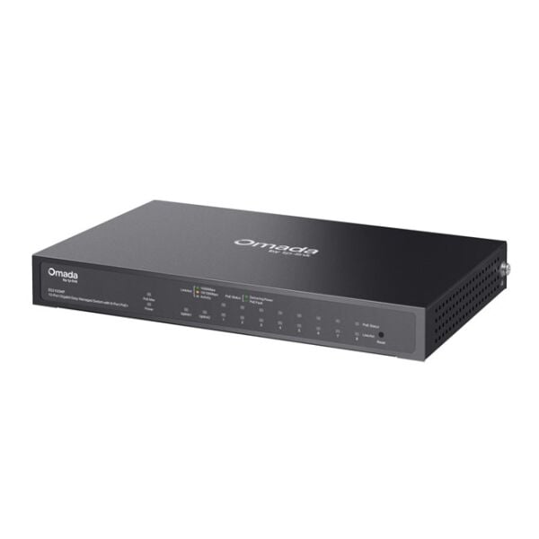 Omada 10Port Gigabit 8xPoE 123W (ES210GMP)