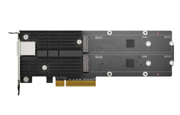 Synology E10M20-T1 10G Ethernet + M.2 SSD Kart