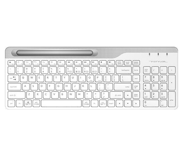 A4-Tech Bluetooth Klavye Beyaz (FBK25-B)
