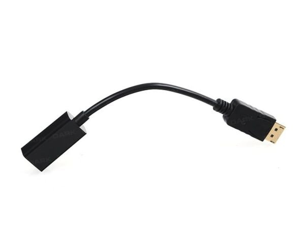 Dark DisplayPort to HDMI Dişi Kablo 4K