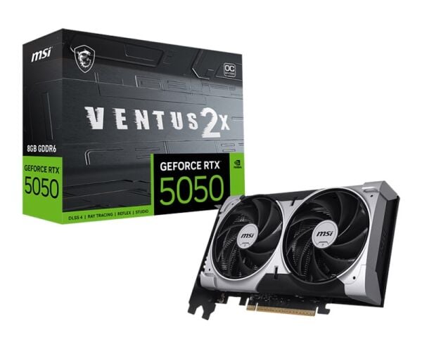 MSI GeForce RTX 5050 8G Ventus 2X OC GD6 128Bit