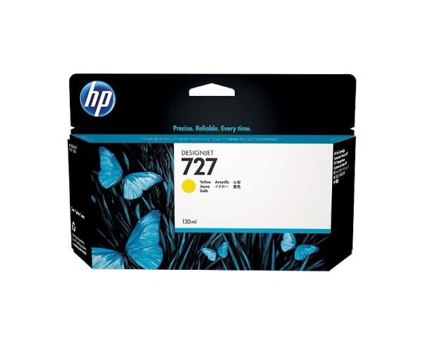 HP B3P21A Sarı Mürekkep Kartuş 130 ml (727)