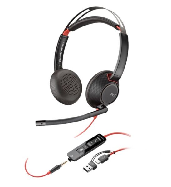Poly Blackwire 5220 Stereo Mikrofonlu Kulaklık