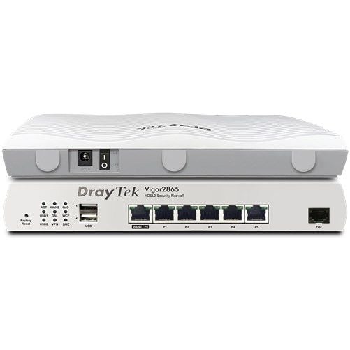 Draytek Vigor 2865Lac VDSL2 & ADSL2 LTE VPN Router