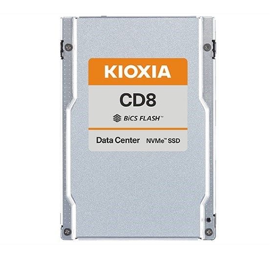 Kioxia CD8-R Enterprise 960GB 2.5'' RI NVMe SSD