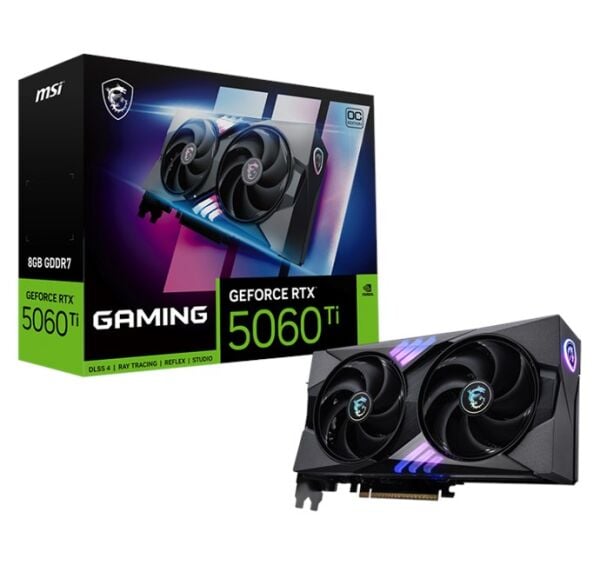 MSI GeForce RTX 5060 TI 8G Gaming OC GD7 128Bit