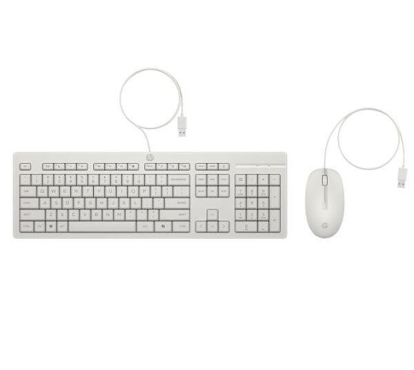 HP 225 Kablolu Set Beyaz (AW5S6AA)