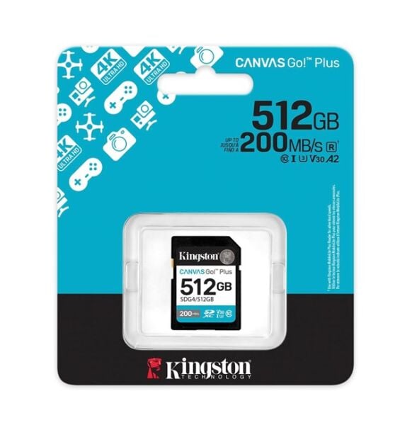Kingston 512GB SDXC Gen4 200MB/s SDG4/256GB
