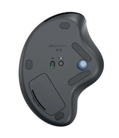 Logitech M575S Bluetooth Trackball Mouse Graphite