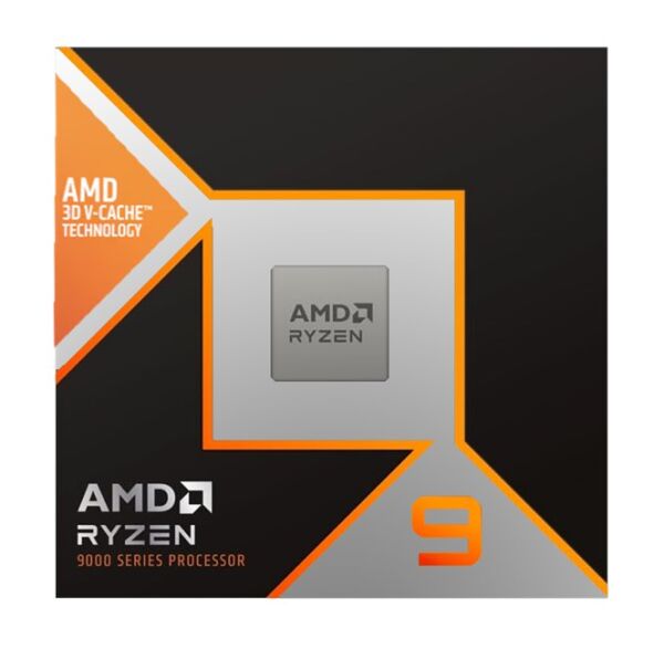 Amd Ryzen 9 9950X3D AM5Pin 170W Fansız (Box)