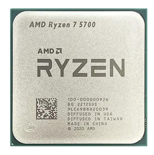 Amd Ryzen 7 5700 AM4Pin 65W Fansız (Tray)