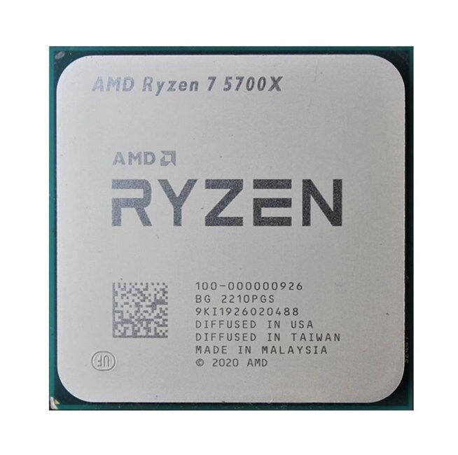 Amd Ryzen 7 5700X AM4Pin 65W Fansız (Tray)