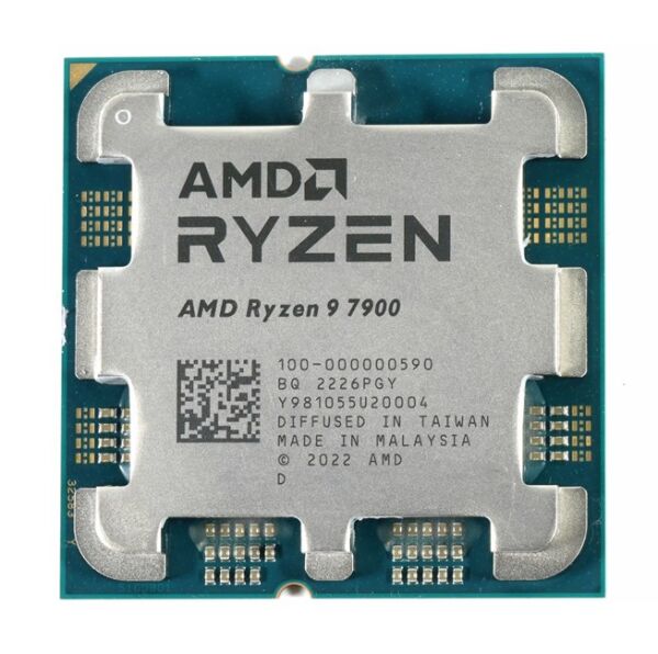 Amd Ryzen 9 7900 AM5Pin 65W Fansız (Tray)