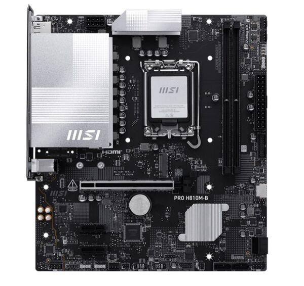 MSI Pro H810M-B DDR5 1851P Hdmi Dp