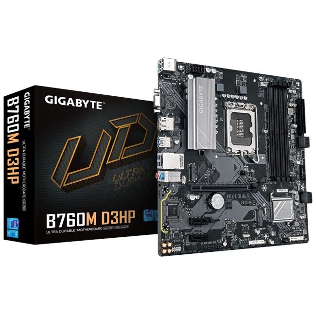 Gigabyte B760M D3HP D5 1700P Vga Hdmi Dp Usb3.2