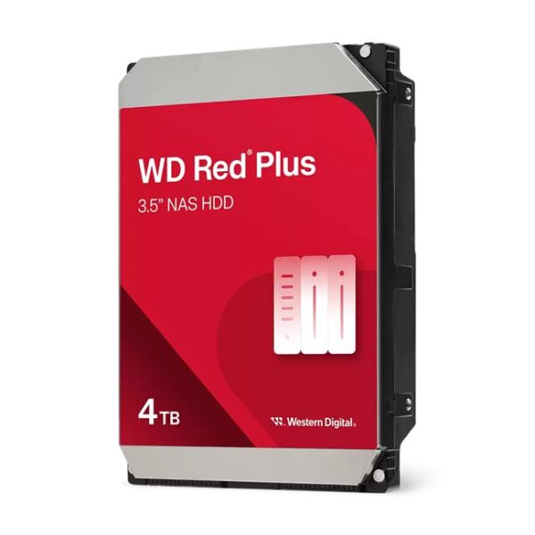 WD Red Plus Nas 4TB 3.5'' 5400Rpm SATA (WD40EFZZ)