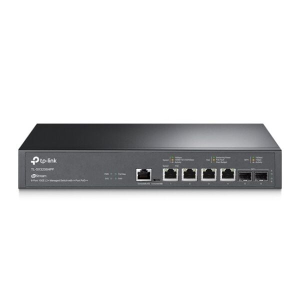 Omada 6Port 10G 4xPoE 200W (SX3206HPP)