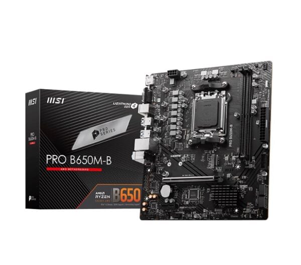 MSI Pro B650M-B DDR5 AM5 Vga Hdmi