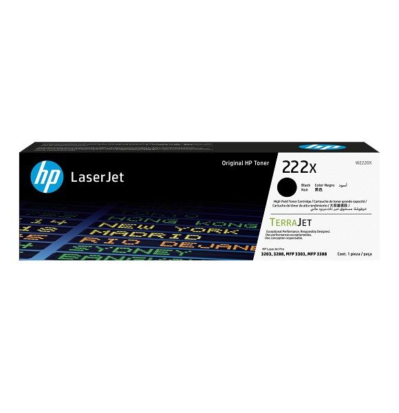 HP W2220X Siyah Toner Kartuş 222X