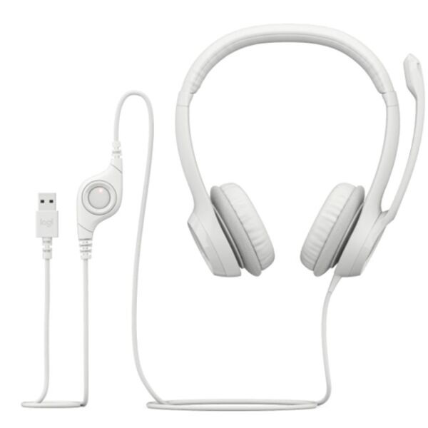 Logitech H390 Kablolu Kulaklık Beyaz 981-001286