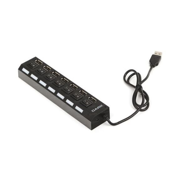 Dark (DK-AC-USB272) 7 Port Connect Master USB Hub