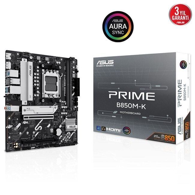 Asus Prime B850M-K AM5 D5 Hdmi Dp