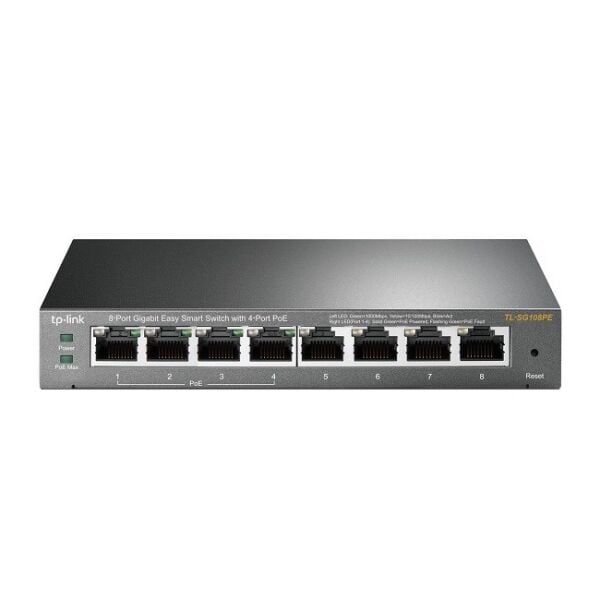 Tp-Link 8Port Gigabit 4xPoE 65W (TL-SG108PE)