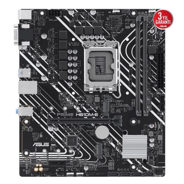 Asus Prime H610M-E D5 Csm 1700P Vga Hdmi Dp
