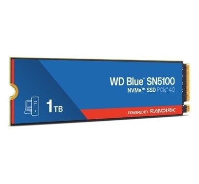 WD Blue SN5100 1TB M.2 NVMe SSD (7100/6700)