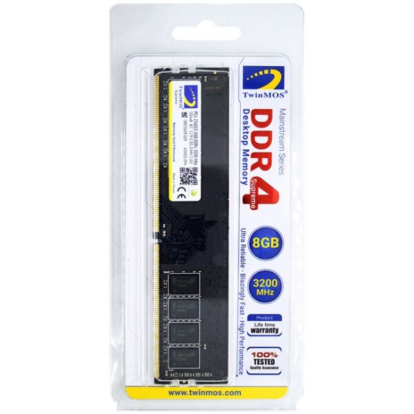 TwinMOS 8GB DDR4 3200MHz (MDD48GB3200D)