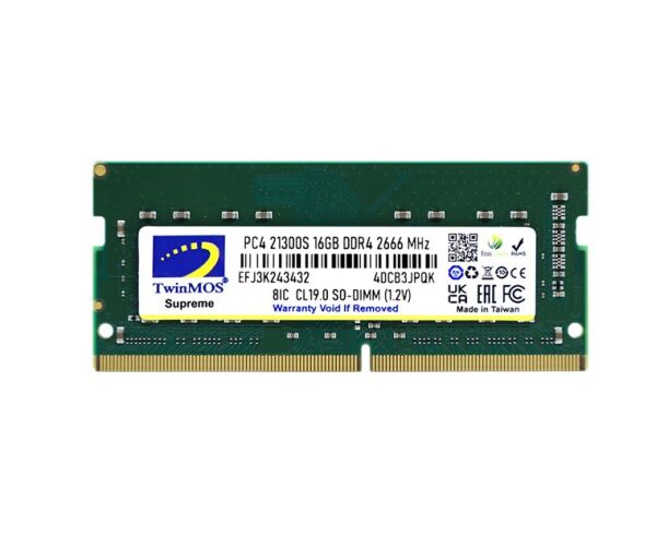 TwinMOS 16GB DDR4 2666MHz (MDD416GB2666N)(NB)
