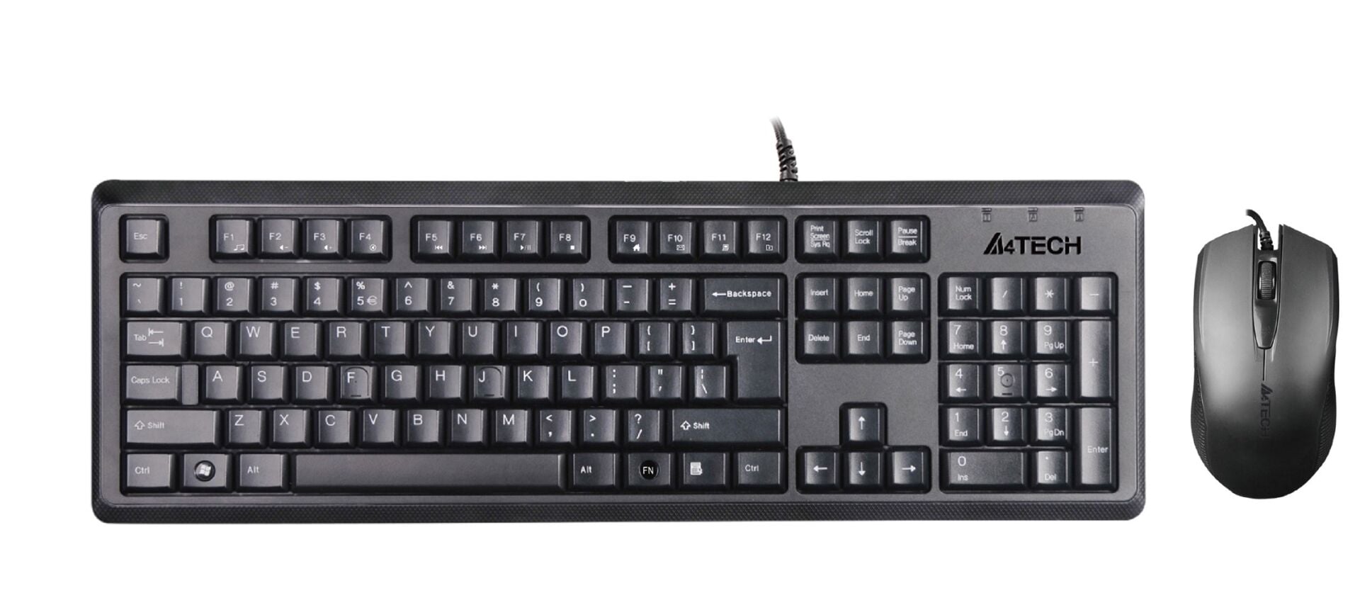 A4-Tech Kablolu Set Siyah (KR-9276)