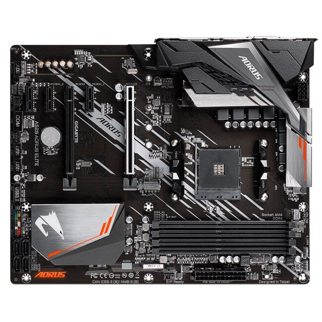 Gigabyte A520 Aorus Elite D4 AM4 Dvi-D Hdmi Usb3.2