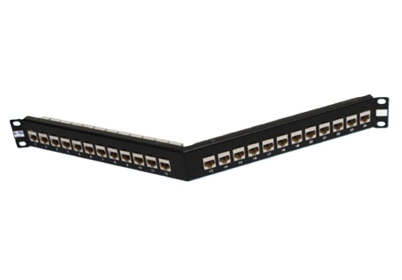 HCS 24 Port Çapraz Boş Patch Panel (P00-02430-1U)