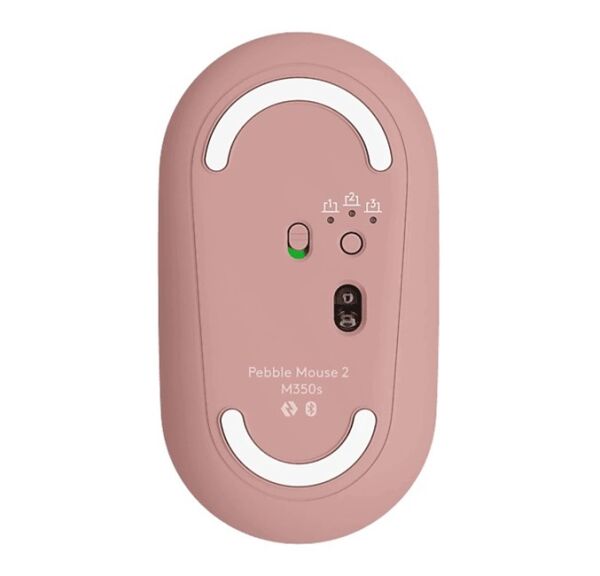 Logitech M350s Pebble 2 Bluetooth Mouse Pembe