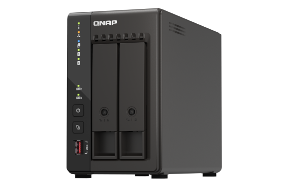 Qnap TS-253E-8G 2 Yuvalı Nas Depolama Ünitesi