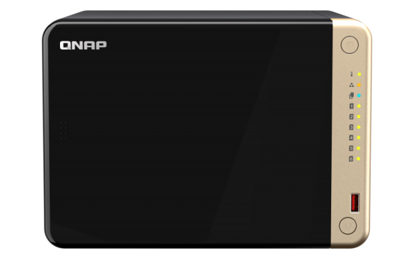 Qnap TS-664 8 GB 8 Yuvalı 250 TB Destekli NAS Depolama Ünitesi