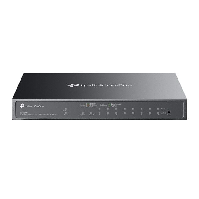 Tp-Link omada ES210GMP 10 Port Gbit 8 Poe+ Switch