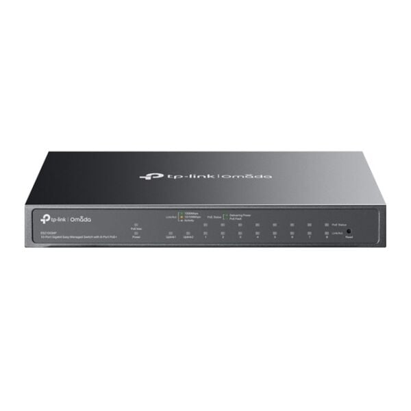 Tp-Link omada ES210GMP 10 Port Gbit 8 Poe+ Switch