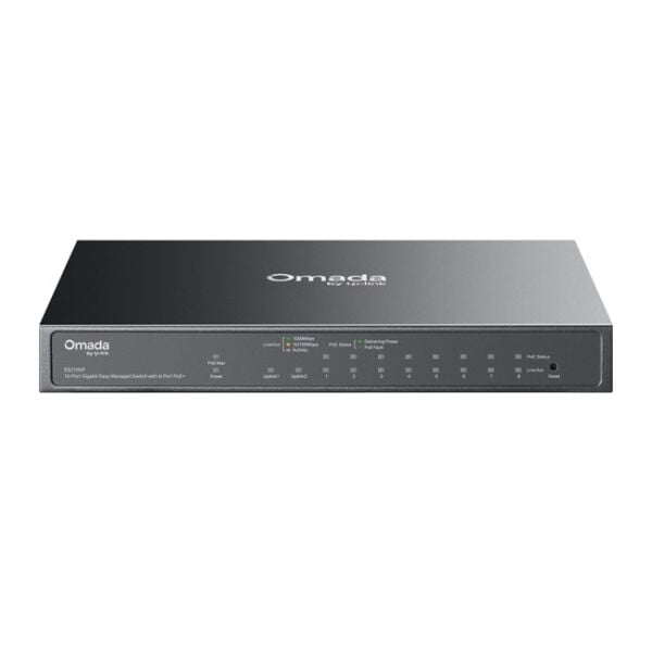 Tp-Link omada ES210GP 10 Port Gbit 8 Poe+ Switch