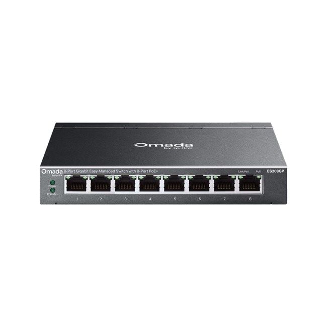 Tp-Link omada ES208GP 8 Port Gigabit Poe+ Switch