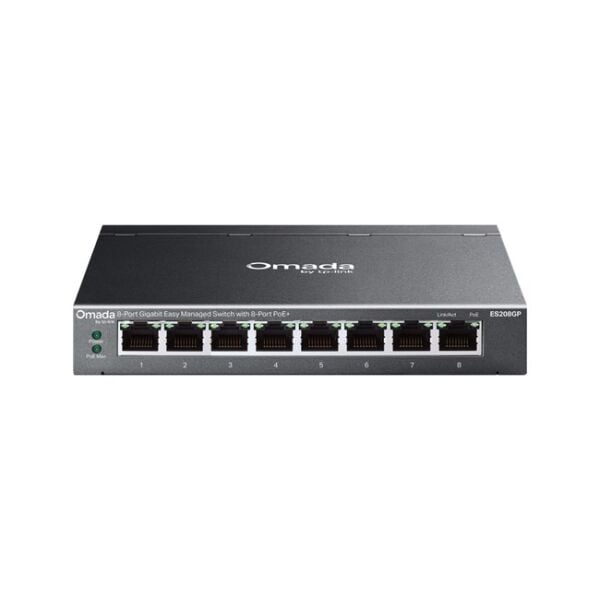 Tp-Link omada ES208GP 8 Port Gigabit Poe+ Switch