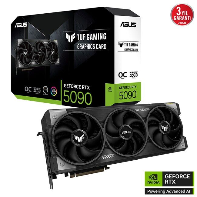 Asus GeForce RTX 5090 32GB Tuf Gaming OC GD7 512B
