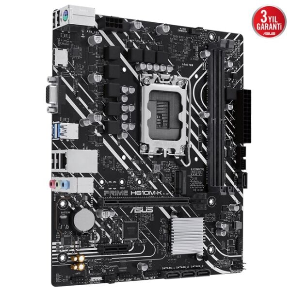 Asus Prime H610M-K D5 1700P Vga Hdmi