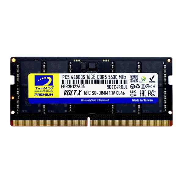 TwinMOS 16GB DDR5 5600MHz 1.1V (TMD516GB5600S)(NB)