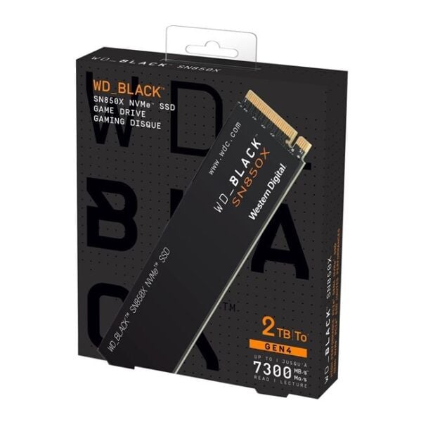 WD Black SN850X 2TB NVMe M.2 (7300/6600)