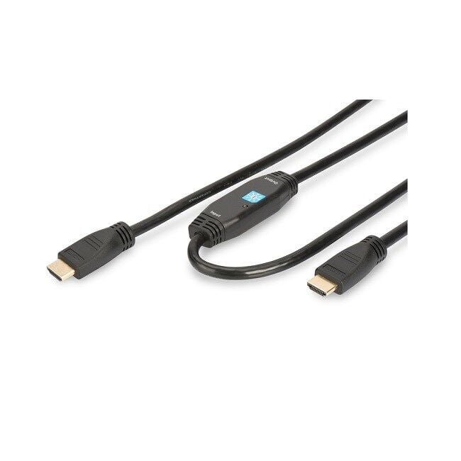 Digitus HDMI Kablo Altın Uçlu Siyah (30m) FHD