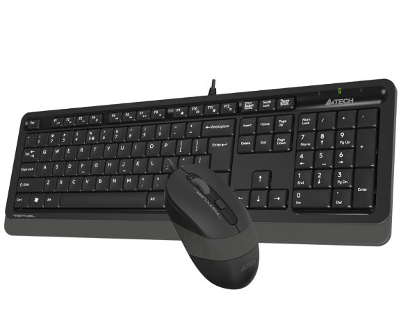 A4-Tech F1010 Q Klavye Mouse Set Gri USB - MM