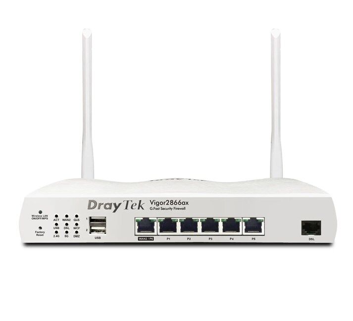 Draytek Vigor 2866ax VDSL2&ADSL2 Dual-WAN Firewall